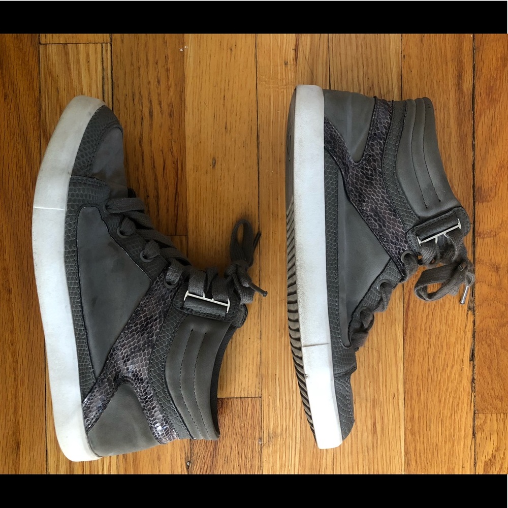 Calvin Klein olive high tops